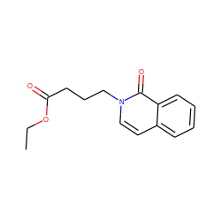 CCOC(=O)CCCn1ccc2ccccc2c1=O ZINC000013800896