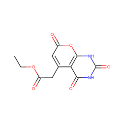 CCOC(=O)Cc1cc(=O)oc2[nH]c(=O)[nH]c(=O)c12 ZINC000034605081