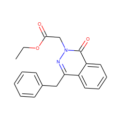 CCOC(=O)Cn1nc(Cc2ccccc2)c2ccccc2c1=O ZINC000000484908