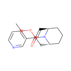 CCOC(=O)N1[C@H]2C=C(c3cccnc3)C[C@H]1CCC2 ZINC000101376182