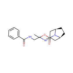 CCOC(=O)N1[C@H]2CC[C@@H]1C[C@@H](NCCNC(=O)c1ccccc1)C2 ZINC000101505605