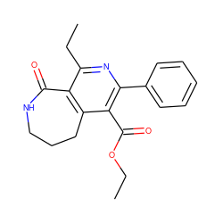 CCOC(=O)c1c(-c2ccccc2)nc(CC)c2c1CCCNC2=O ZINC000013672015