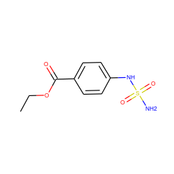 CCOC(=O)c1ccc(NS(N)(=O)=O)cc1 ZINC000013488099