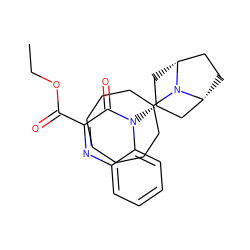 CCOC(=O)c1nc2ccccc2n([C@@H]2C[C@@H]3CC[C@H](C2)N3C2CCCCCCC2)c1=O ZINC000114709516