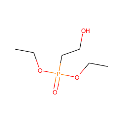 CCOP(=O)(CCO)OCC ZINC000001755972