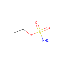 CCOS(N)(=O)=O ZINC000005860443