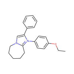 CCOc1ccc(-[n+]2c(-c3ccccc3)cn3c2CCCCC3)cc1 ZINC000015974044