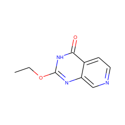 CCOc1nc2cnccc2c(=O)[nH]1 ZINC000214091178