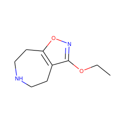 CCOc1noc2c1CCNCC2 ZINC000077869044