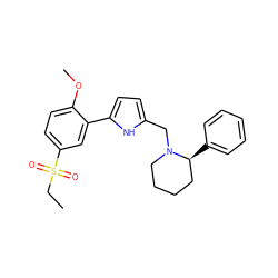 CCS(=O)(=O)c1ccc(OC)c(-c2ccc(CN3CCCC[C@@H]3c3ccccc3)[nH]2)c1 ZINC000028237645