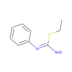 CCS/C(N)=N\c1ccccc1 ZINC000006001367