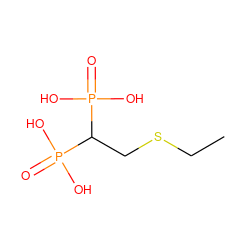 CCSCC(P(=O)(O)O)P(=O)(O)O ZINC000095584547