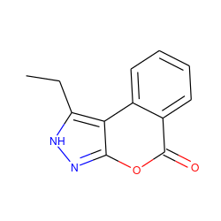 CCc1[nH]nc2oc(=O)c3ccccc3c12 ZINC000584905276