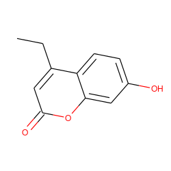 CCc1cc(=O)oc2cc(O)ccc12 ZINC000000090067