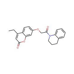 CCc1cc(=O)oc2cc(OCC(=O)N3CCCc4ccccc43)ccc12 ZINC000000793127