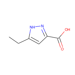 CCc1cc(C(=O)O)n[nH]1 ZINC000006658378