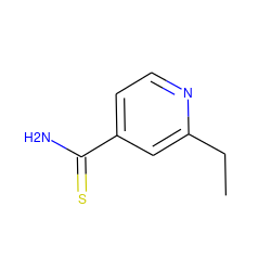 CCc1cc(C(N)=S)ccn1 ZINC000003872520