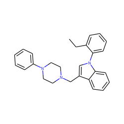 CCc1ccccc1-n1cc(CN2CCN(c3ccccc3)CC2)c2ccccc21 ZINC000103265561