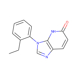 CCc1ccccc1-n1cnc2ccc(=O)[nH]c21 ZINC000118269407