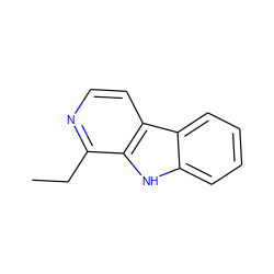 CCc1nccc2c1[nH]c1ccccc12 ZINC000005956084