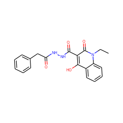 CCn1c(=O)c(C(=O)NNC(=O)Cc2ccccc2)c(O)c2ccccc21 ZINC000100551261