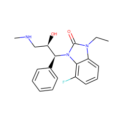 CCn1c(=O)n([C@@H](c2ccccc2)[C@H](O)CNC)c2c(F)cccc21 ZINC000034600056