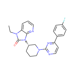 CCn1c(=O)n([C@H]2CCCN(c3nccc(-c4ccc(F)cc4)n3)C2)c2ncccc21 ZINC000071318983