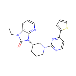 CCn1c(=O)n([C@H]2CCCN(c3nccc(-c4cccs4)n3)C2)c2ncccc21 ZINC000071318508