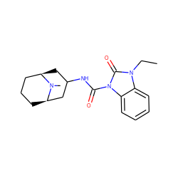 CCn1c(=O)n(C(=O)NC2C[C@@H]3CCC[C@H](C2)N3C)c2ccccc21 ZINC000027085311