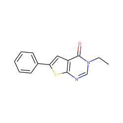 CCn1cnc2sc(-c3ccccc3)cc2c1=O ZINC000004043149