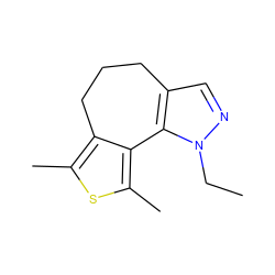 CCn1ncc2c1-c1c(C)sc(C)c1CCC2 ZINC000013537773