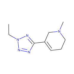 CCn1nnc(C2=CCCN(C)C2)n1 ZINC000000006302