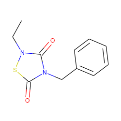 CCn1sc(=O)n(Cc2ccccc2)c1=O ZINC000013472765