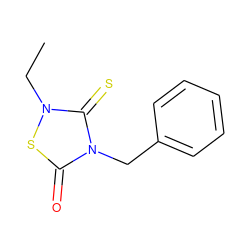 CCn1sc(=O)n(Cc2ccccc2)c1=S ZINC000013472776