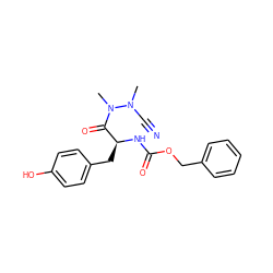 CN(C#N)N(C)C(=O)[C@H](Cc1ccc(O)cc1)NC(=O)OCc1ccccc1 ZINC000066103493