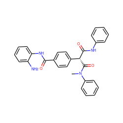 CN(C(=O)[C@@H](C(=O)Nc1ccccc1)c1ccc(C(=O)Nc2ccccc2N)cc1)c1ccccc1 ZINC000028951646