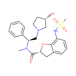 CN(C(=O)[C@H]1Cc2cccc(NS(C)(=O)=O)c2O1)[C@H](CN1CC[C@H](O)C1)c1ccccc1 ZINC000028530348