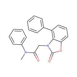 CN(C(=O)Cn1c(=O)oc2cccc(-c3ccccc3)c21)c1ccccc1 ZINC000084738884