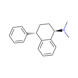 CN(C)[C@@H]1CC[C@@H](c2ccccc2)c2ccccc21 ZINC000029320753