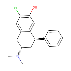 CN(C)[C@@H]1Cc2cc(Cl)c(O)cc2[C@@H](c2ccccc2)C1 ZINC000003651167