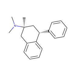 CN(C)[C@]1(C)Cc2ccccc2[C@@H](c2ccccc2)C1 ZINC000084726839