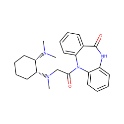 CN(C)[C@H]1CCCC[C@H]1N(C)CC(=O)N1c2ccccc2NC(=O)c2ccccc21 ZINC000084616870