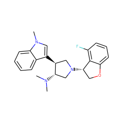 CN(C)[C@H]1CN([C@H]2COc3cccc(F)c32)C[C@@H]1c1cn(C)c2ccccc12 ZINC001772574180