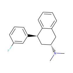 CN(C)[C@H]1Cc2ccccc2[C@H](c2cccc(F)c2)C1 ZINC000138755154