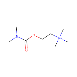 CN(C)C(=O)OCC[N+](C)(C)C ZINC000003625983