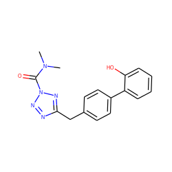 CN(C)C(=O)n1nnc(Cc2ccc(-c3ccccc3O)cc2)n1 ZINC000096258174