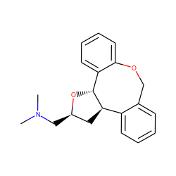 CN(C)C[C@@H]1C[C@@H]2c3ccccc3COc3ccccc3[C@H]2O1 ZINC000026658687