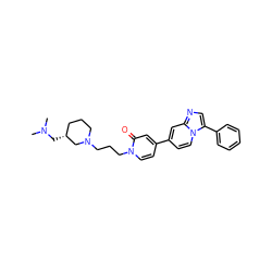 CN(C)C[C@@H]1CCCN(CCCn2ccc(-c3ccn4c(-c5ccccc5)cnc4c3)cc2=O)C1 ZINC000003819303