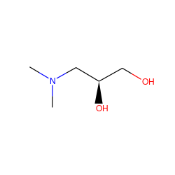 CN(C)C[C@H](O)CO ZINC000000407009