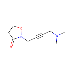 CN(C)CC#CCN1OCCC1=O ZINC000021993364